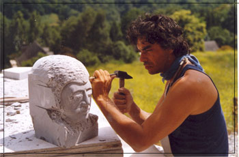 Sculpteur en Val d'Azun